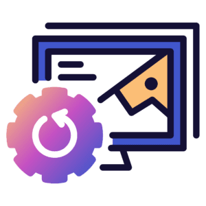 Manage the background