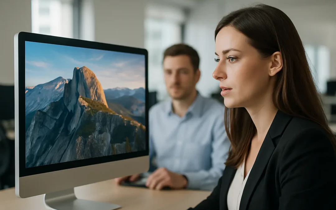 Company Wallpaper Management That People Notice