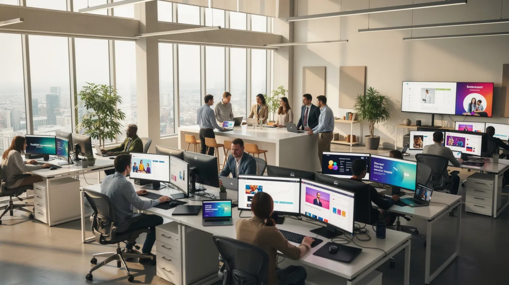Corporate Screensaver: Turn Idle Screens into a Strategic Communication Channel