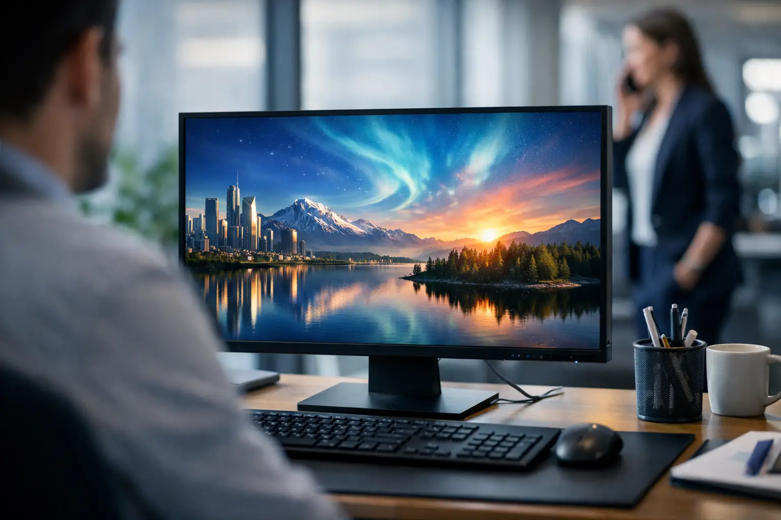 Corporate Screensavers That People Notice Corporate Screensavers That People Notice