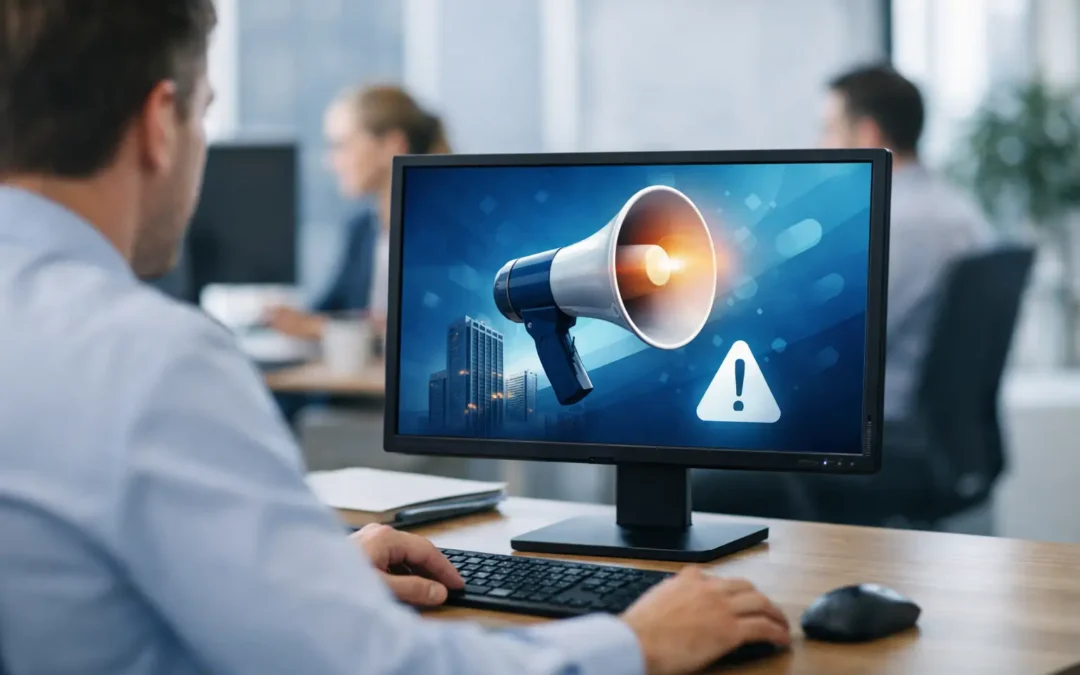 Employee Screensaver Announcement Software