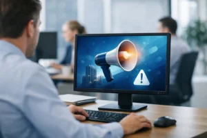 Employee Screensaver Announcement Software