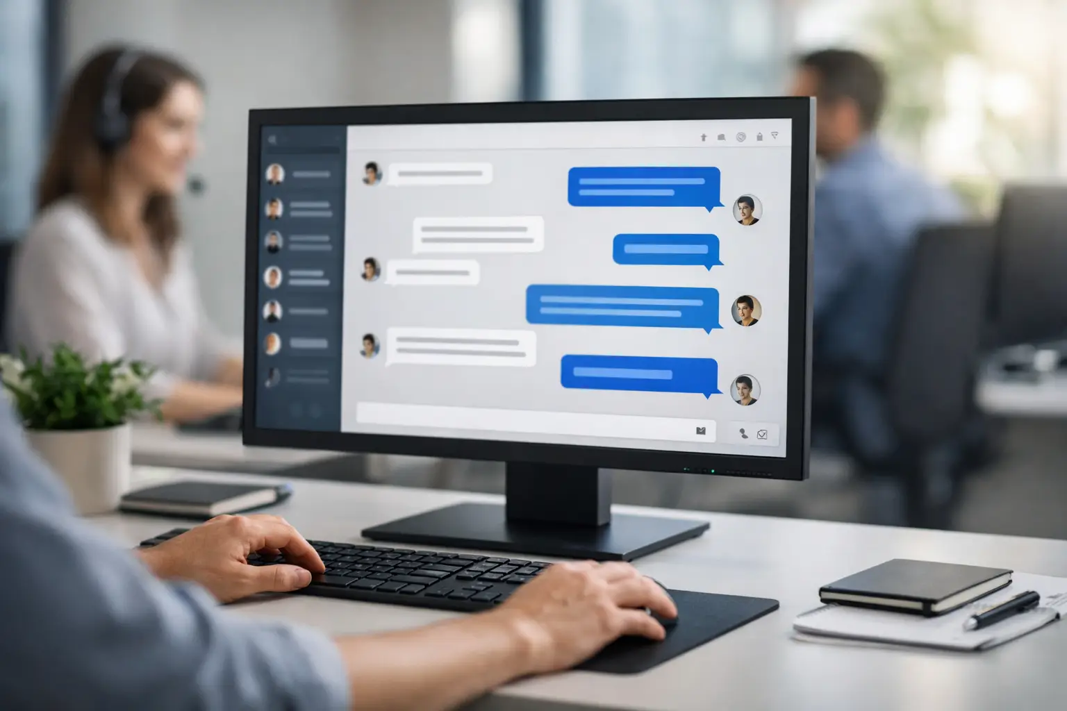 A Guide to Employee Desktop Messaging
