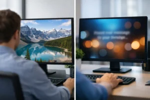 Employee Wallpaper Management vs Screensaver Messaging
