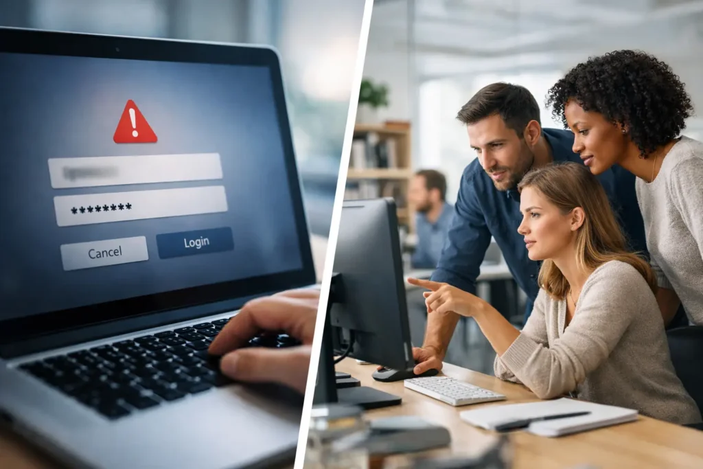 Login Screen Alerts vs Intranet: What Works?
