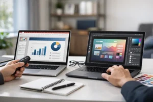 PowerPoint Workflow vs Design Tools at Work